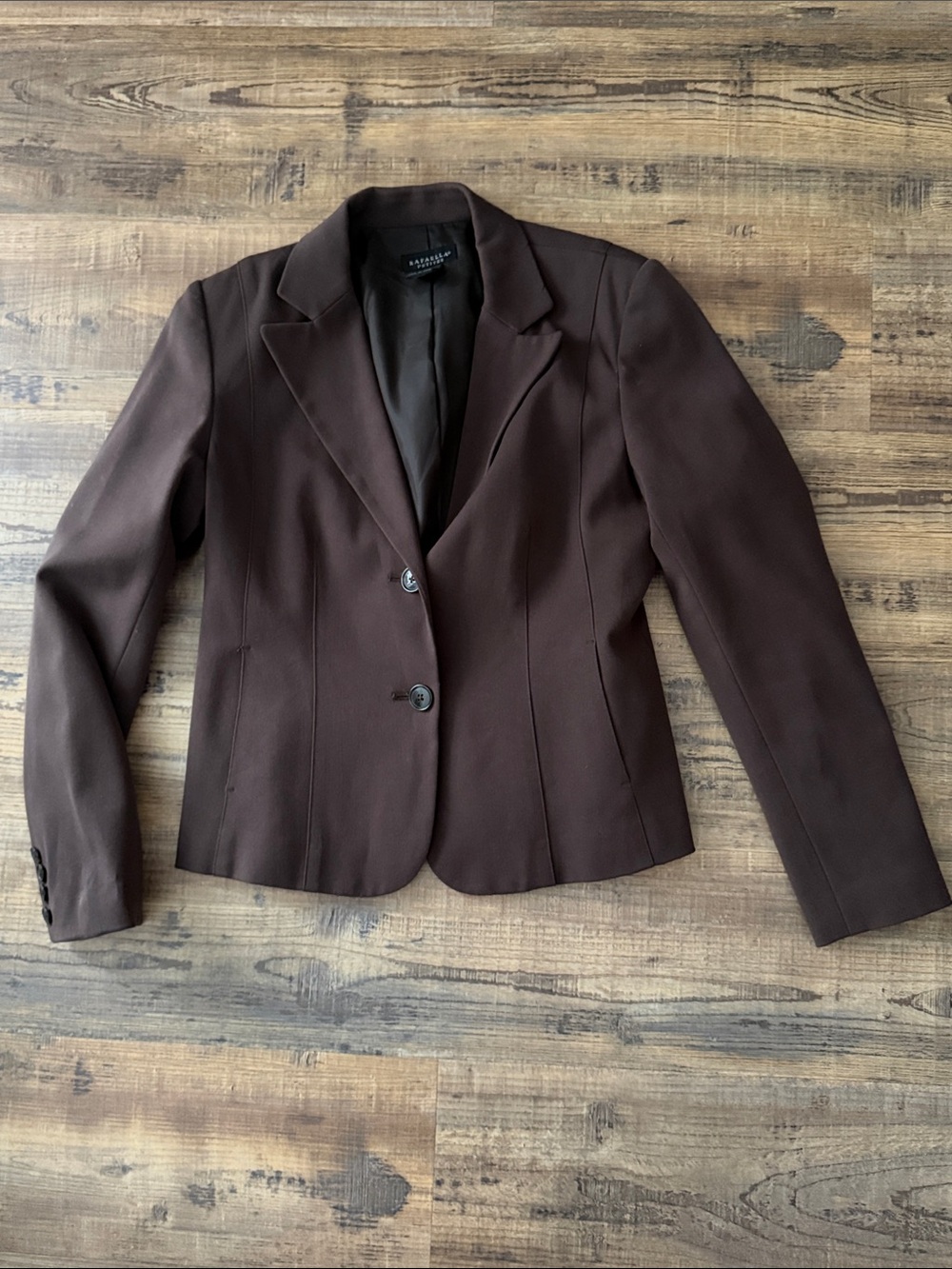Rafaella Brown Tailored Women's Blazer